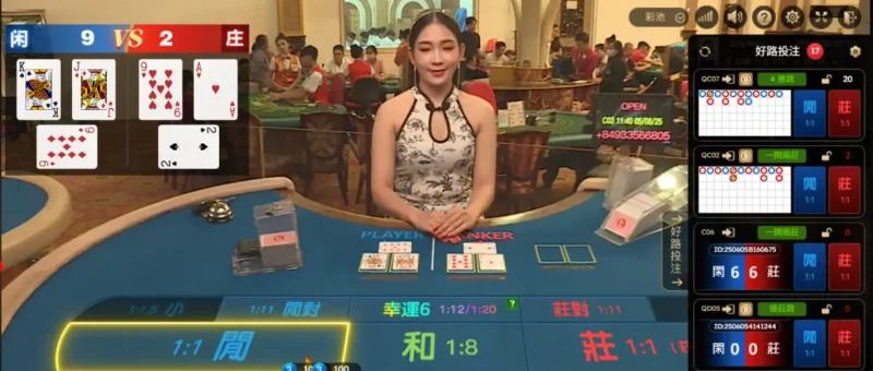 真人百家樂玩法/ 圖片出自DG真人